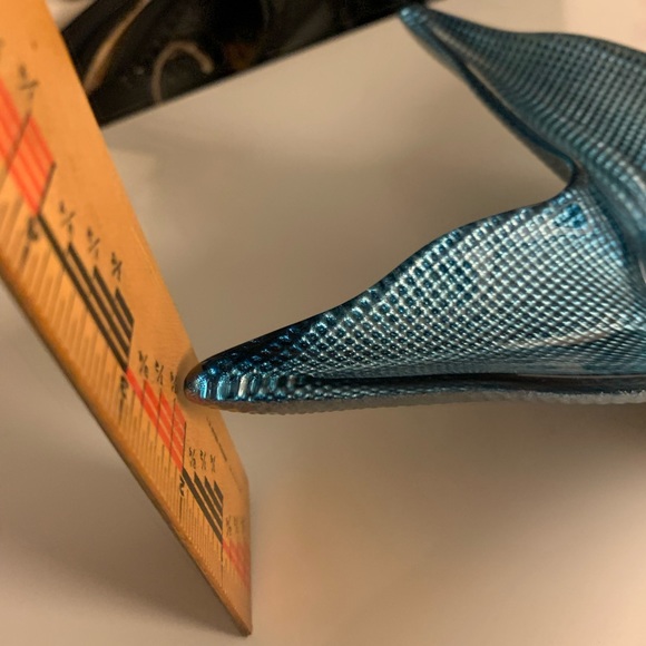 Large Vintage Akcam Turkish Decorative Art Glass Star Shaped Centerpiece Bowl - Picture 12 of 14